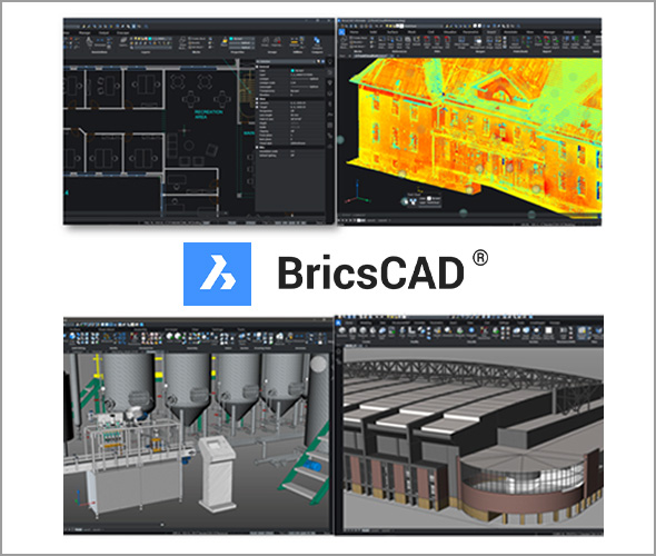 「BricsCAD」は2D－3D－BIM、メカ機能をワンプラットフォームで提供する