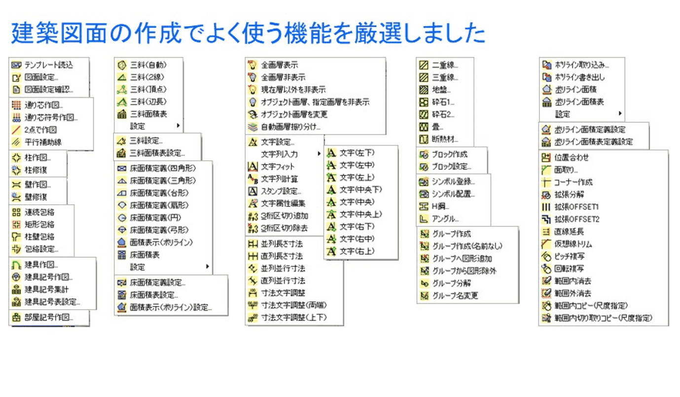 Architectural Basic Tools